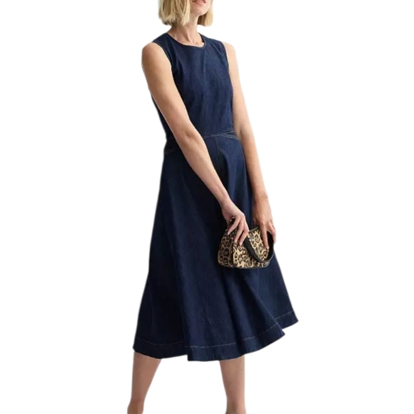 Nine West Dresses & Skirts - NINE WEST Navy Blue Sleeveless Dress